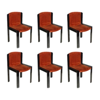 Model 300 Chairs from Pozzi,1965, Set of 6 For Sale