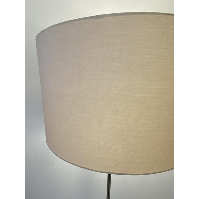 Vintage Floor Lamp with Fabric Shade from Erco, Germany, 1960s For Sale - Image 10 of 15