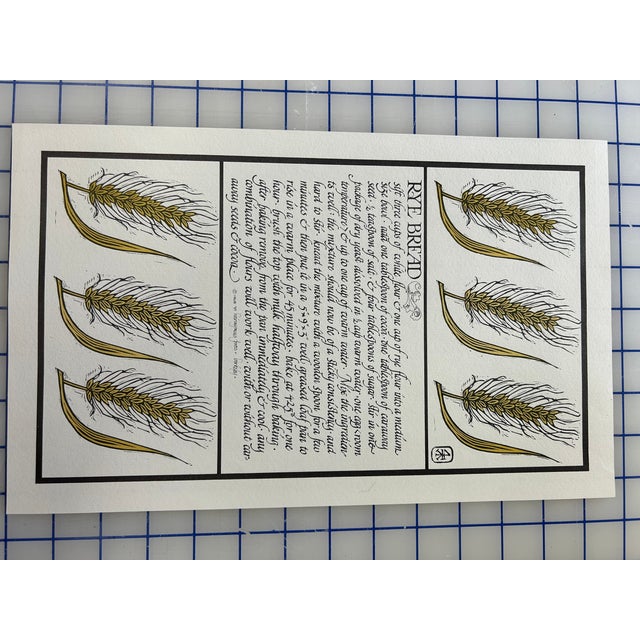 Mid 20th Century Calligraphed Prints by David L. Goines - Set of 16 For Sale - Image 11 of 14