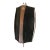 1980s Modern Walnut and Tinted Panel Pendant Light For Sale