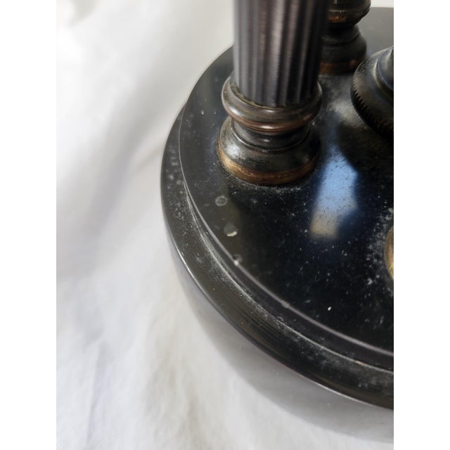 Black 19th Century Neoclassical Grand Tour Temple Rotundas in Noir Belge Marble, 1875 For Sale - Image 8 of 10