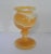 1970s Oriental Alabaster Honey Rose Bud Candle Holder Votive Small Vase For Sale - Image 5 of 8
