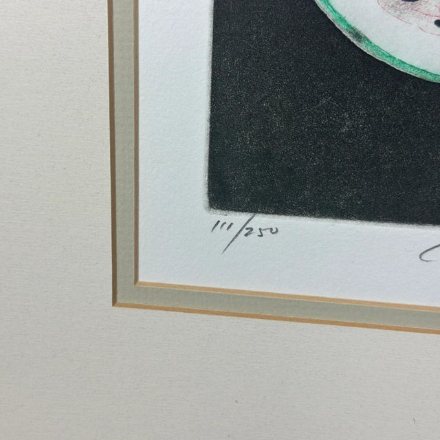 Late 20th Century Vintage Signed Watermelon Print For Sale - Image 5 of 10