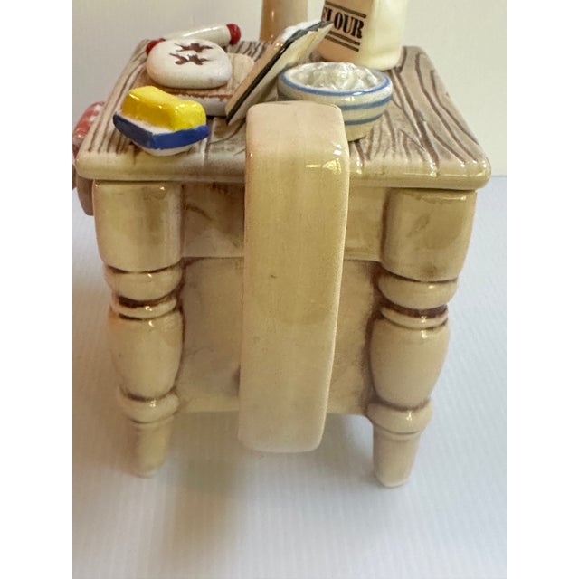 Ceramic 1988 Vintage Paul Cardew Design Collectible Ceramic Novelty Teapot"Baking Day" Made in England For Sale - Image 7 of 18