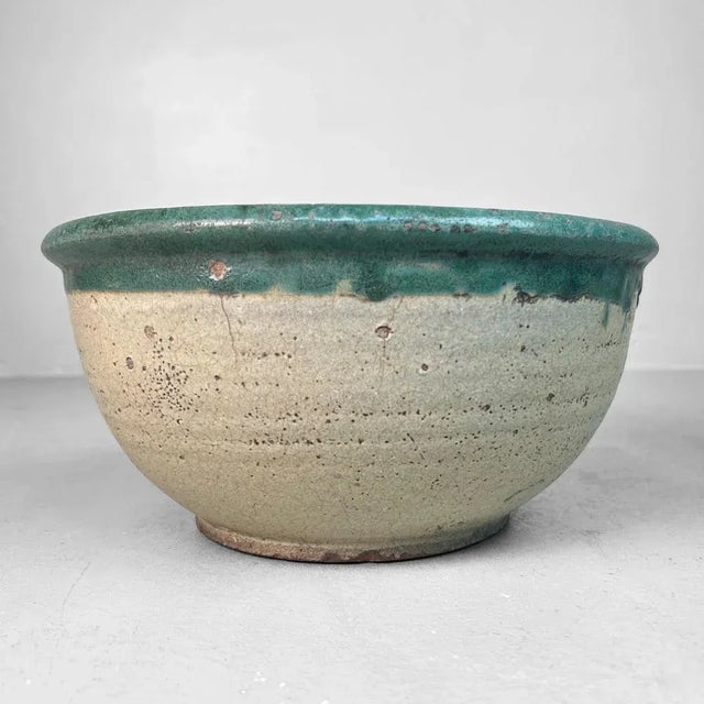 Wabi-Sabi Aesthetic Organic Ceramic Bowl, Japan, 1930s For Sale - Image 14 of 14