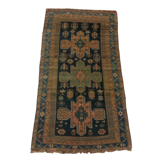 Antique Kokazian Rug 8x3.9 For Sale