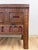Wood Antique Indian Dowry Chest 19th Century Brass Studs Iron Medieval Style Console For Sale - Image 7 of 12