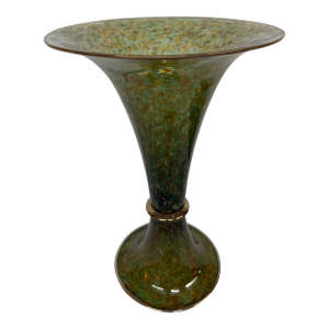 Cohn-Stone Studios Aurora Flared Art Glass Vase