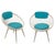 1960s Circle Chairs by Yngve Ekström, Italy, 1960s, Set of 2 For Sale - Image 5 of 5