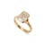 Gender: Ladies Metal Type: 18K Yellow Gold Ring Size: 7.5 Width: 2.50 mm Weight: 4.71 grams Ladies 18K yellow gold,...