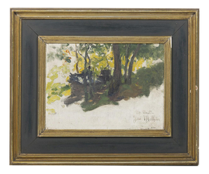 Jose Malhoa, Landscape, Oil on Canvas
