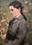 Textile John Ferguson Weir-Portrait of Marion Eckford Harwood -19th Century Oil Painting For Sale - Image 7 of 13
