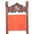 Carved Walnut Baroque High-Back Chairs With Painted Heraldic Crests — A Pair A dramatic pair of late 19th- to early 20th-...