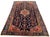 Persian Authentic Hand Knotted Antique Hamidoun Wool Area Rug 6.3 X 3.10 Ft For Sale - Image 3 of 11