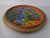 Ceramic Large Glazed Flower Studio Ceramic Wall Plaque, Germany, 1970s For Sale - Image 7 of 12
