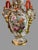 Antique Old Paris 2 Piece Bolted Porcelain Floral & Gilt Decorated Handled Vase For Sale - Image 6 of 9