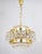 Metal Gold-Plated Bakalowits Brass Chandelier with Diamond Crystals from Bakalowits & Söhne, Austria, 1970s For Sale - Image 7 of 11