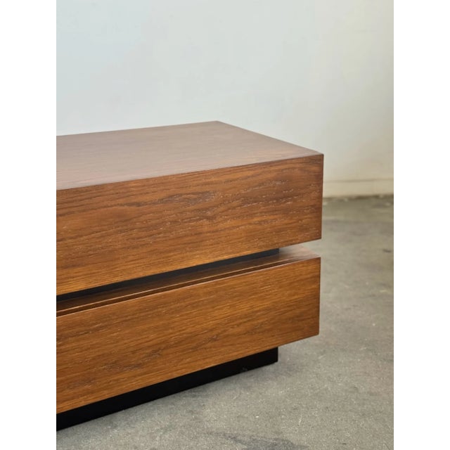 1990s Post Modern Stacked Nightstands - Pair For Sale - Image 4 of 12