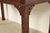Councill Chippendale Carved Mahogany Writing Desk or Console Table For Sale - Image 10 of 15