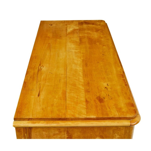 Late 19th Century Scandinavian Birch Chest of Drawers, 1870s For Sale - Image 5 of 10