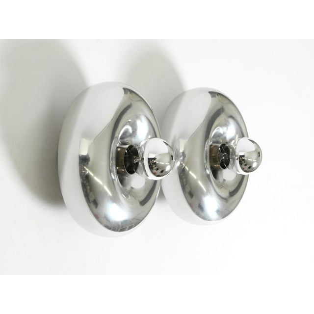 Space Age Pox Wall Lamps by Ingo Maurer, 1960s, Set of 2 For Sale - Image 4 of 18