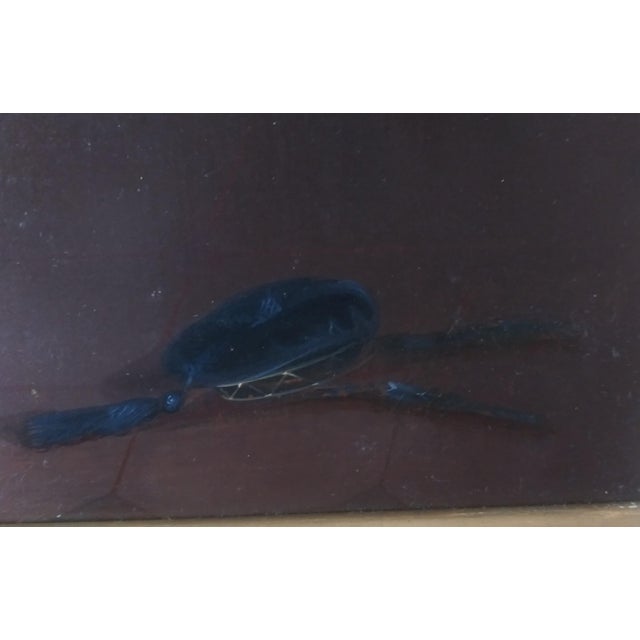 "Mother and Child" Early 19th C. American Immigrant Oil Painting For Sale - Image 4 of 6
