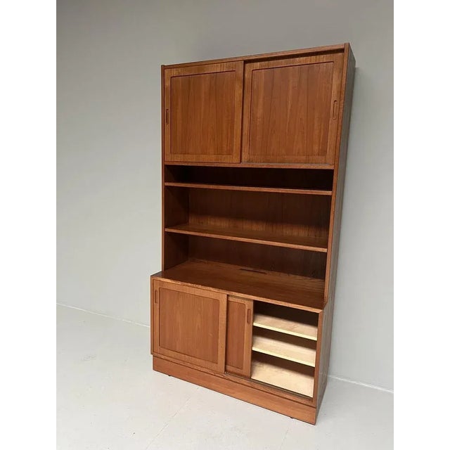 Poul Hundevad Danish Wall Cabinet by Poul Hundevad, 1960s For Sale - Image 4 of 11