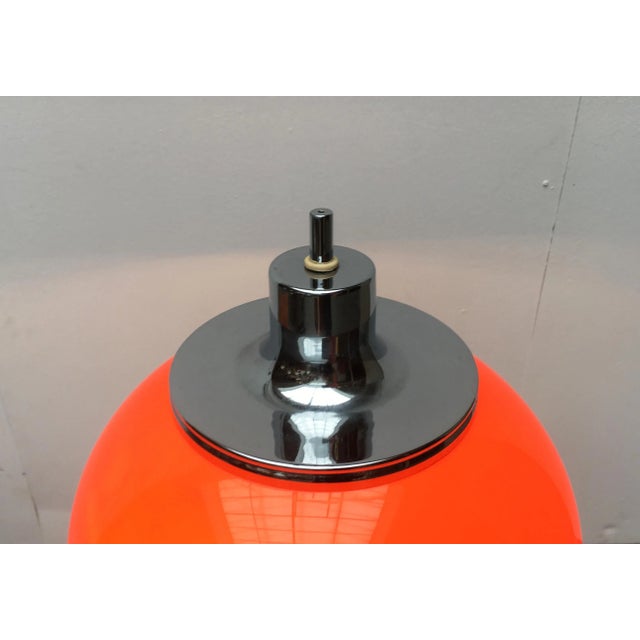 Vintage Space Age Italian Faro Table Lamp from Guzzini, 1970s For Sale - Image 6 of 18