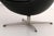 Egg Chair in Black Leather by Arne Jacobsen, 1960s For Sale - Image 11 of 14