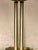 Metal Brass Floor Lamp with Cream Fabric Shade from Unbekannt, 1970s For Sale - Image 7 of 9