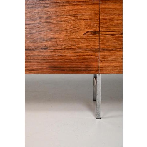 Brown Large Rosewood Veneer Sideboard For Sale - Image 8 of 15