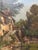 Large 19th-Century French Village Oil Painting by Jean-Georges Pasquet, After Dameron For Sale - Image 4 of 18