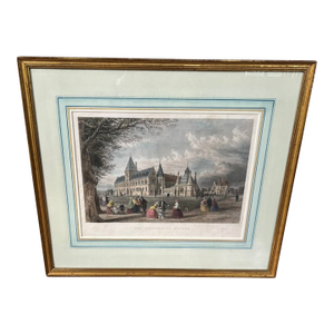Antique Architectural Framed Print