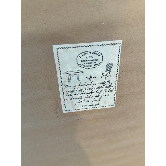 Wood Tiger Maple Queen Anne Style Mirror For Sale - Image 7 of 7