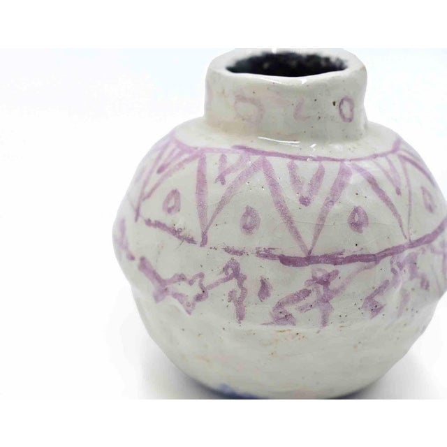 Vintage Terracotta Vase from Sirio Pellegrini, 1960s For Sale - Image 4 of 6