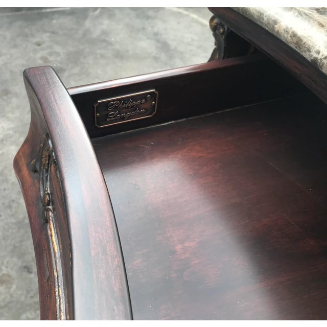 Philippe Langdon Marble Top Bombay Chest Chairish