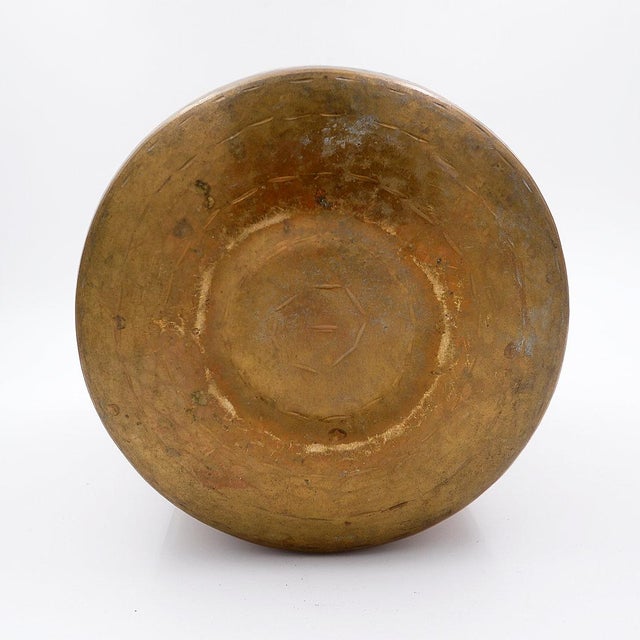 Hammered Copper Pital Ghalcha Vase, 20th Century For Sale - Image 4 of 14