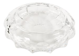 Mid-Century Crystal Ashtray, Belgium, 1960s