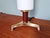 Scandinavian Tripod Table Lamp in Brass, Teak and White Satin Opaline Glass, 1960 For Sale - Image 6 of 15