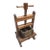Antique Sculptural Solid Wood Wine Press For Sale