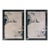 1920s Pair of Scenic Pictorial Antique Ivory Antique Chinese Art Deco Carpets For Sale