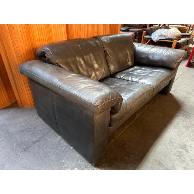 Vintage Grey 2-Seater Sofa from Rolf Benz, 1980s For Sale - Image 10 of 10