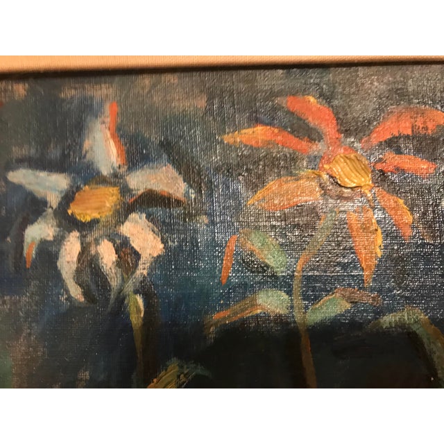 Abstract Still Life With Bottle and Head Painting For Sale - Image 3 of 9