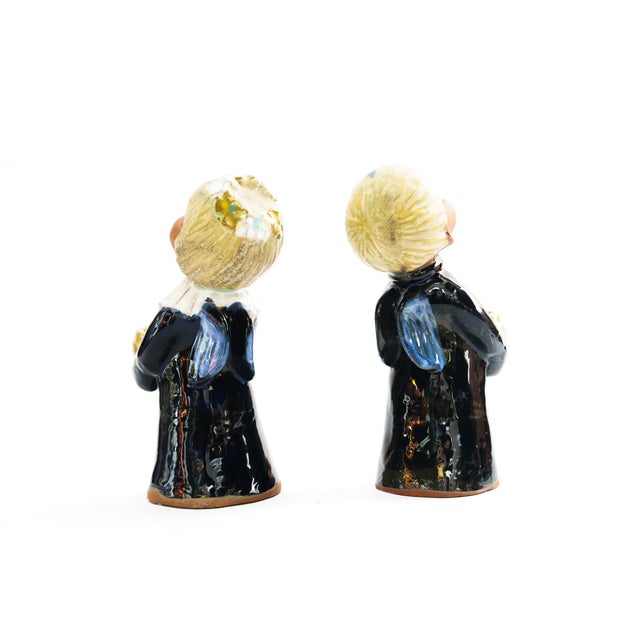 1950s Ceramic Figurine Angel Candleholders, Vienna, 1950s, Set of 2 For Sale - Image 5 of 9