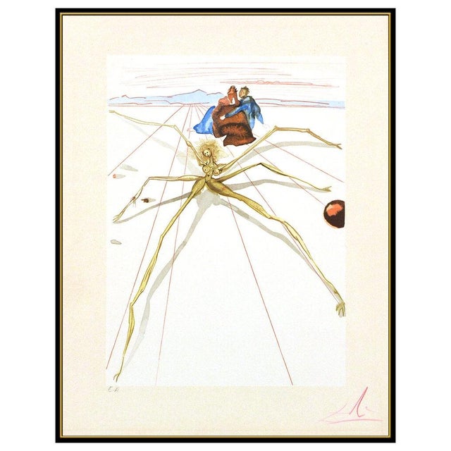 Message us to inquire about custom framing options! (Included for free with every purchase) The artwork here, "Purgatory...