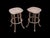 Marge Carson Hollywood Regency Elephant Bar Cart With Matching Bar Stools, 3 Pieces For Sale In Miami - Image 6 of 11