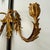 Gothic Hollywood Regency Gilt Iron Sword Form Two Arm Candle Wall Sconce, 36”h For Sale - Image 3 of 11