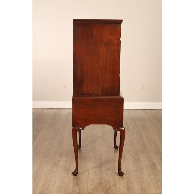Kittinger Colonial Williamsburg Collection Highboy Chest of Drawers CW 56 For Sale - Image 13 of 18