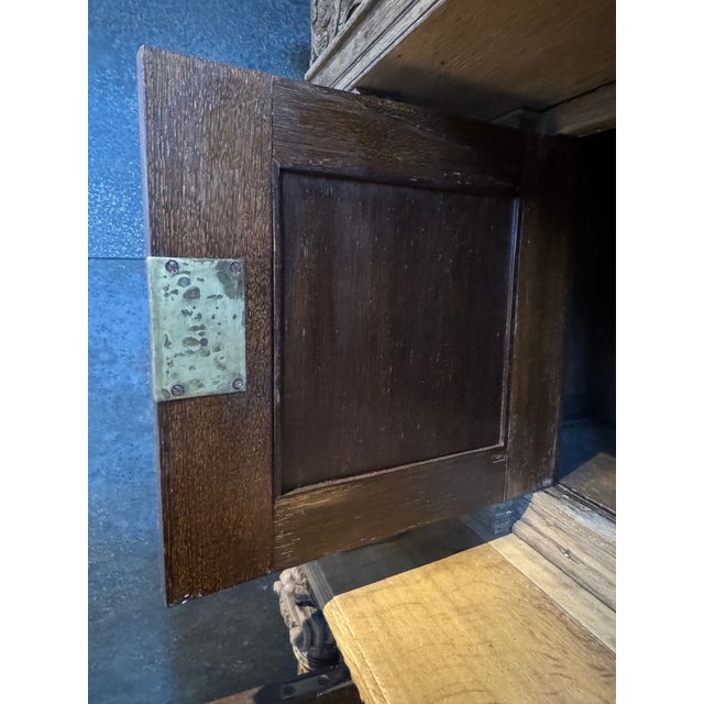 Antique Flemish Oak Cabinet, 1780 For Sale - Image 14 of 18