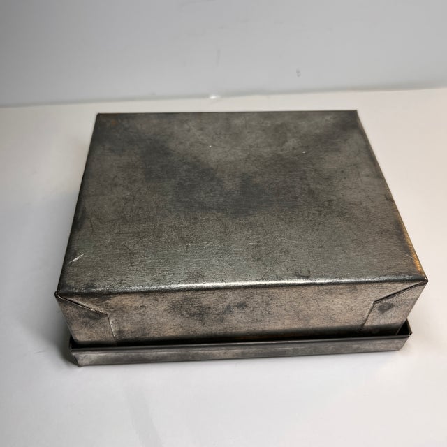 Silver Vintage French Canape Mold Set/10 For Sale - Image 8 of 8